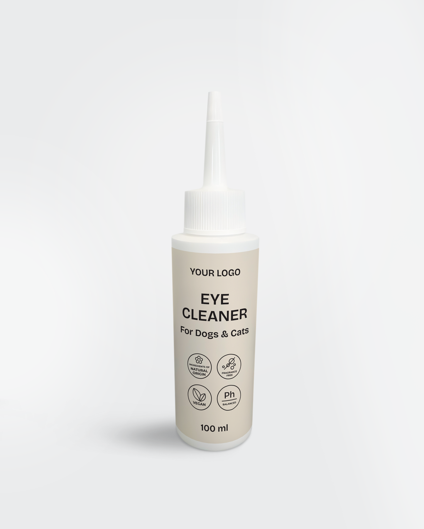 White Label Natural Eye cleaner for dogs and cats I 100 ml